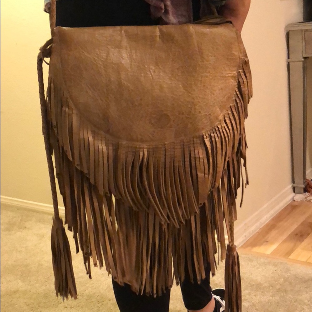Cleobella fringe bag!